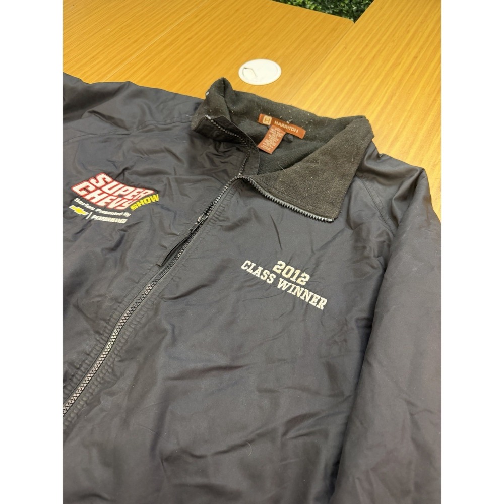 Chevrolet Super Chevy Series Show Blue Jacket Embroidered 2012 Class Winner XL